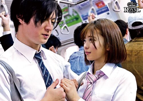 Falling for the Molester's Technique - Commute She Can't Tell Her Boyfriend About - Hoshisaki Rin