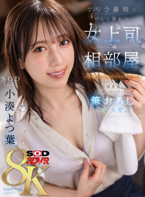 【VR】8K Debut: Soaking Wet Female Boss in Shared Hotel Room