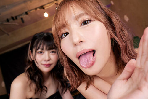 Heaven or Hell W Harem: Sarina Momoenaga & Hinako Morihigashiko