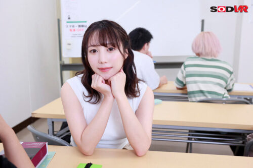 【VR】Eye-jacking Experience! Peek into a Popular College Girl's Sex Life