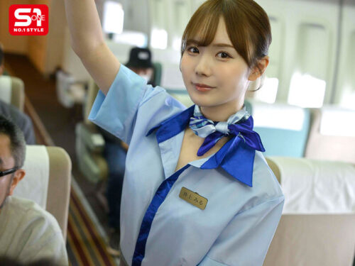 Rich First Class Passenger Discovers Beautiful Flight Attendant