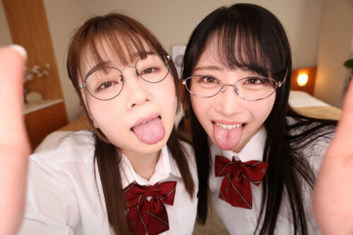 [VR] Called Out by Busty Glasses Student Council President